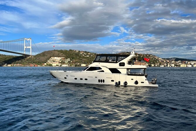 2 Hours Luxury Private Yacht Cruise on the Bosphorus - Crossing toward Asia at Fatih Sultan Mehmet Bridge