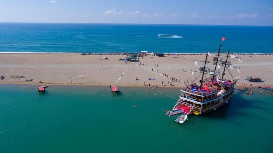 Alanya/Side: Manavgat River & Waterfall, Boat Tour, & Bazaar - Swimming breaks add a welcome change