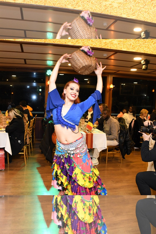 All Inclusive; Istanbul Bosphorus Dinner Cruise w/live shows - Boarding and settling into your table