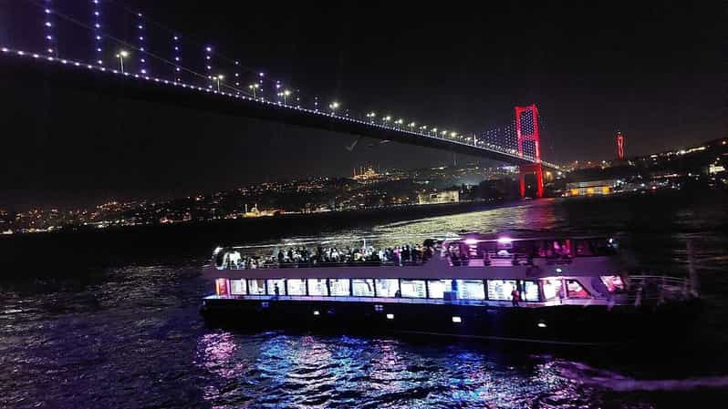 All Inclusive; Istanbul Bosphorus Dinner Cruise w/live shows - Dinner and drink choices at the table