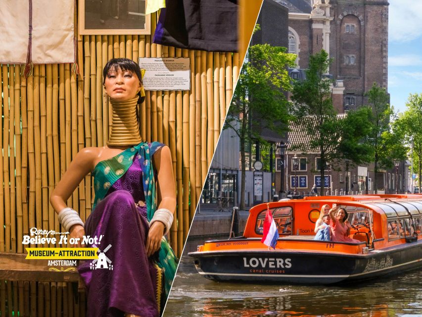Amsterdam 1-Hour Canal Cruise and Ripley’s Believe it or Not - Starting at Ripley’s on Dam Square