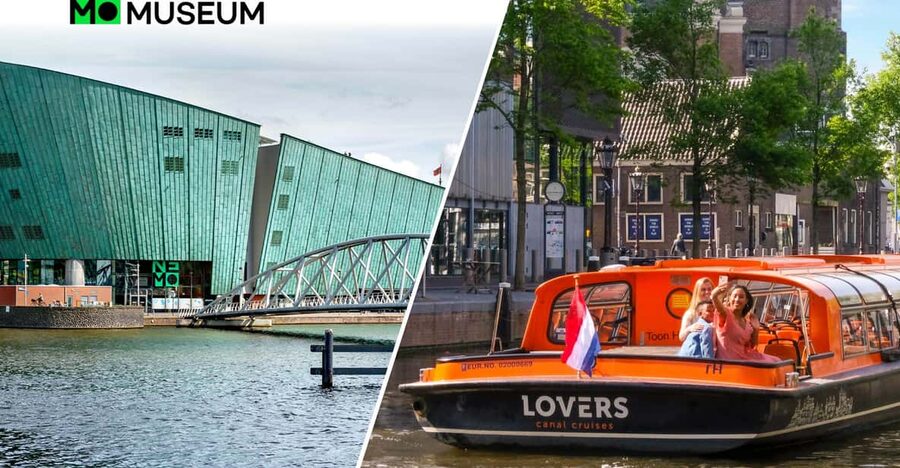 Amsterdam: 1-Hour Canal Cruise & NEMO Science Museum - Start at NEMO, where science is made for curious hands