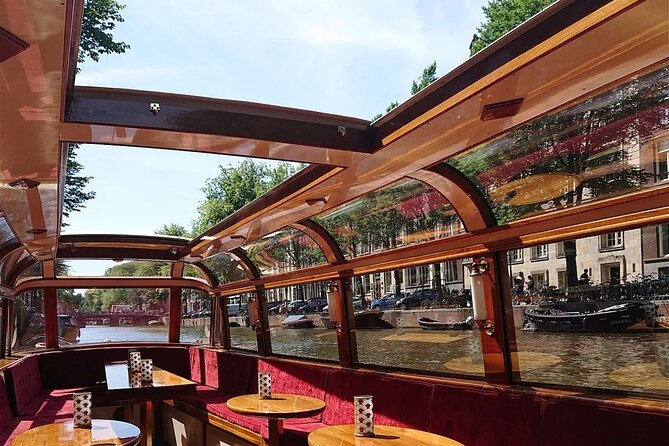 Amsterdam 2 Hour Small-Group Canal Cruise with Dutch Snacks & Bar - Dutch snacks, drinks, blankets, and comfort