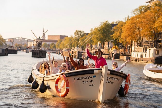 Amsterdam 90 minutes Canal Cruise with bar and snacks on board. - Drinks, snacks, and the real price
