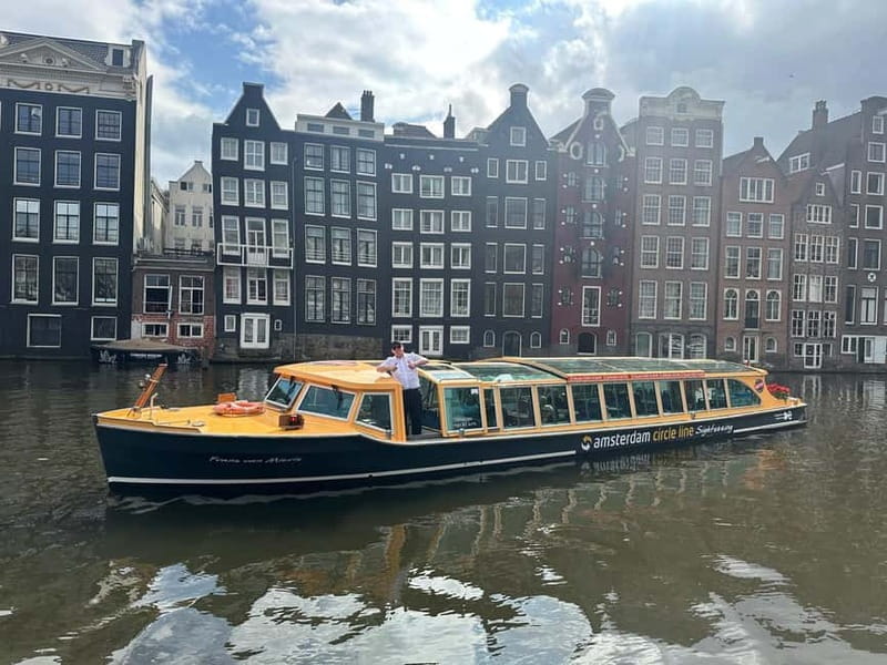 Amsterdam: Burger Cruise - Burgerbar & Canal Cruise - Returning through Noorderkerk and the Jordaan