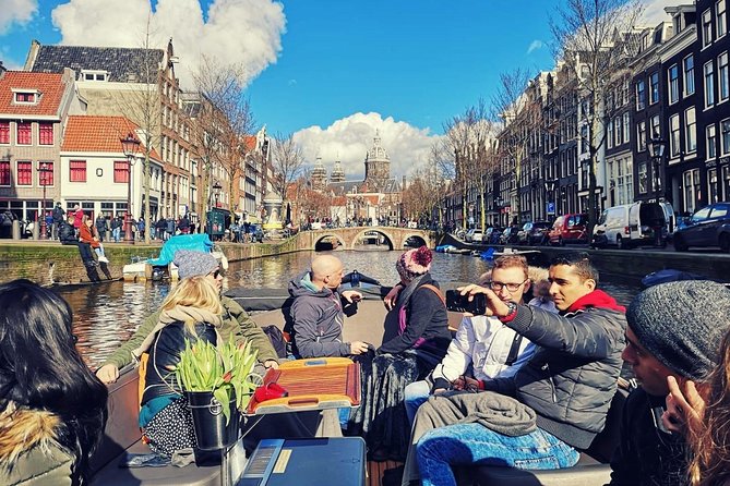 Amsterdam Canal Tour by Open Boat – 90 min Small Group Experience - The Herengracht and the Seven Bridges view