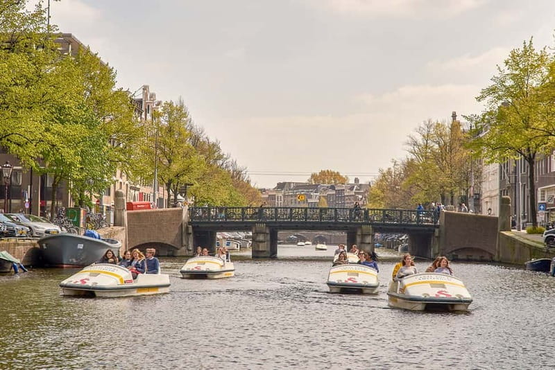 Amsterdam: Chart Your Own Canal Course by Pedal Boat - How Much Work Is the Pedaling?