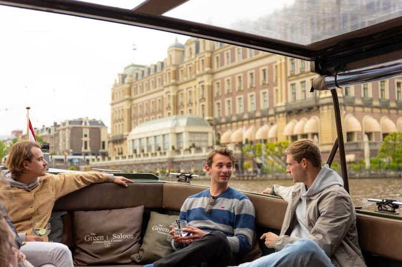 Amsterdam: Covered Heated Canal Cruise with Bitterballen - The bitterballen stop adds a real Dutch taste