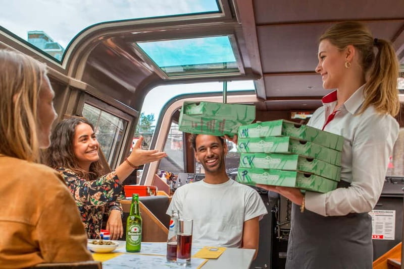 Amsterdam: Evening Pizza Cruise Along the Canals - Key points at a glance