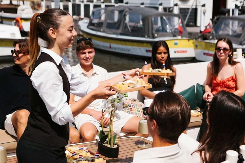 Amsterdam Evening (Sunset) Canal Cruise w/ optional drinks - A one-hour route through Amsterdam’s illuminated canals