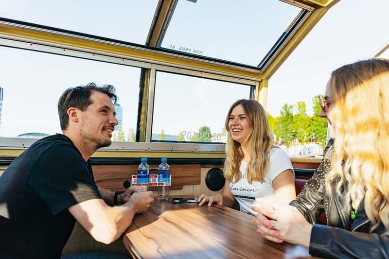 Amsterdam: Heated Canal Cruise Including Audioguide - Heated seating makes a real difference