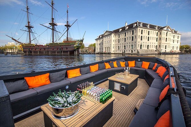 Amsterdam Luxury Canal Cruise + Unlimited Drinks & Bites option - What the unlimited drinks and bites option really means