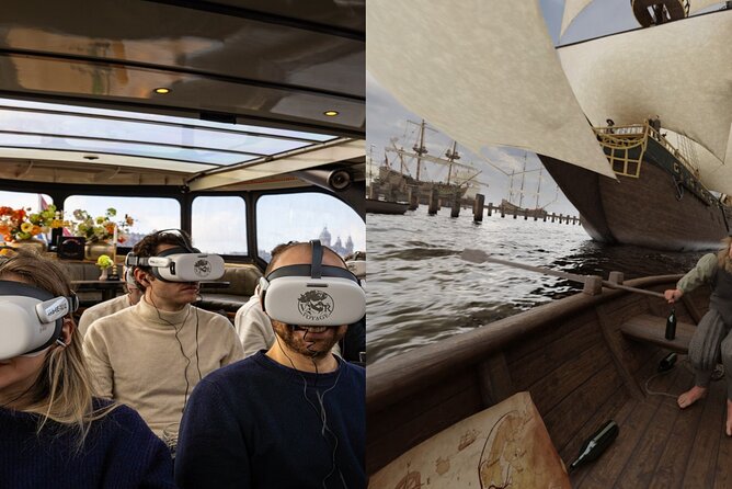 Amsterdam: Luxury Canal Cruise with Historic VR Experience - Key details before you book