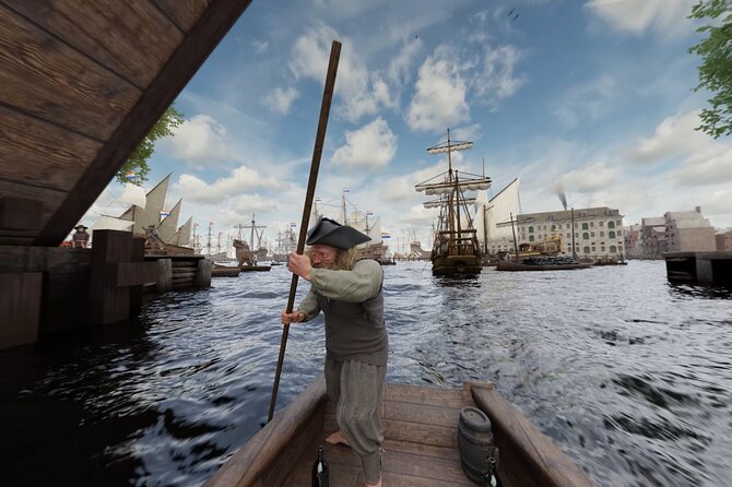 Amsterdam: Luxury Canal Cruise with Historic VR Experience - The drink, seating, and onboard comfort