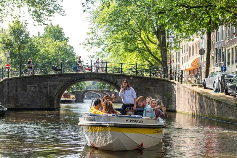 Amsterdam: Open Boat Canal Cruise (with Free Spritz Option) - The Leidseplein Spritz Option
