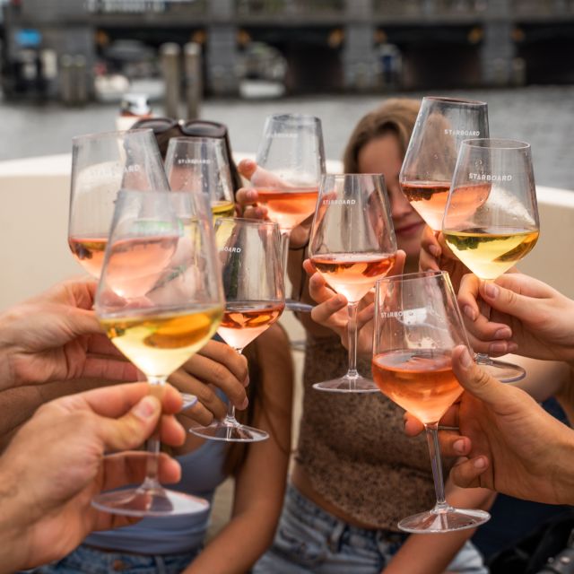 Amsterdam: Private Canal Booze Cruise with Unlimited Drinks - Key points at a glance