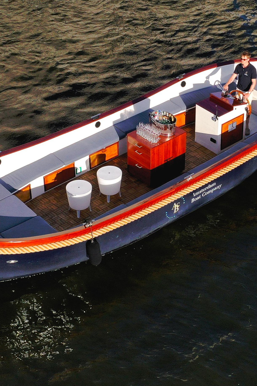 Amsterdam: Private City Canal Cruise With Unlimited Drinks - The Mosi Jo and the Electric Ride