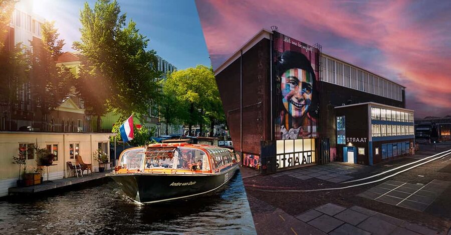 Amsterdam: STRAAT Museum and Canal Cruise Combination Ticket - Inside STRAAT’s warehouse of street art