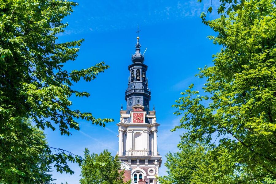 Amsterdam: Traditional Canal Cruise with Bar on Board - Westerkerk And The City’s Vertical Profile