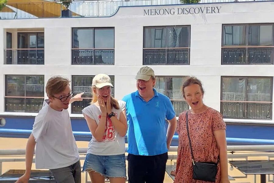 Authentic Mekong Delta: Tuk Tuk, Rowing Boat, Biking Tour - Leaving Ho Chi Minh City for the delta