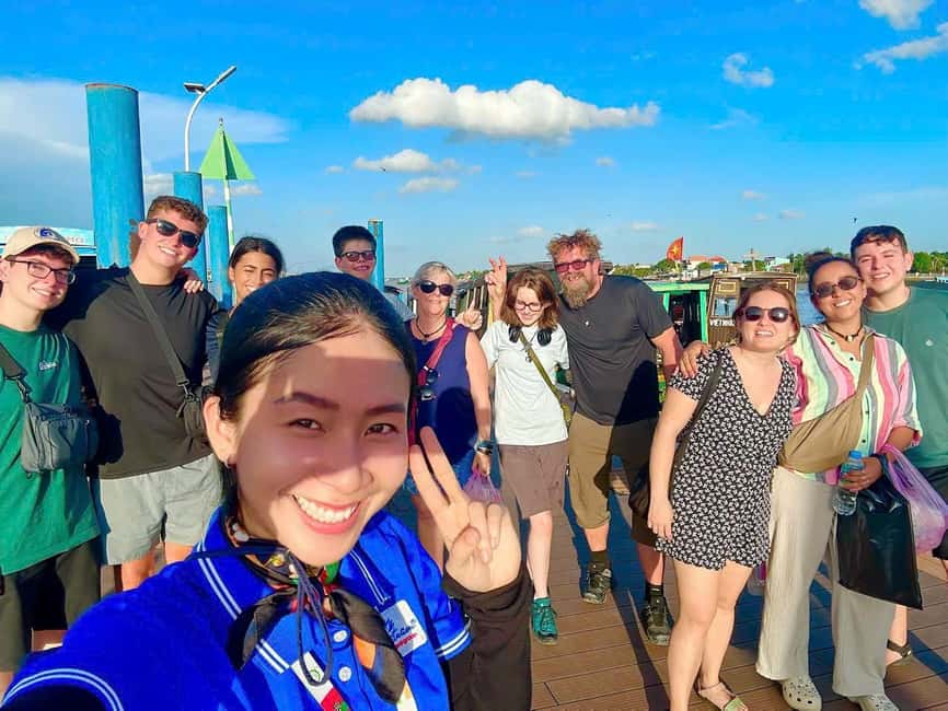 Authentic Mekong Delta: Tuk Tuk, Rowing Boat, Biking Tour - Vinh Trang Pagoda: an early cultural stop