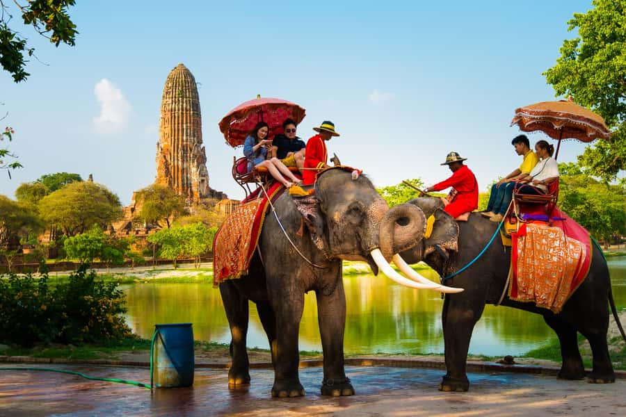 Ayutthaya Day Tour: Ancient Trade Route Temples River Cruise - Lunch with grilled river prawns