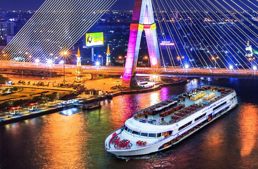 Bangkok: 2-Hour Dinner & Shows on White Orchid River Cruise - Key points to know before booking