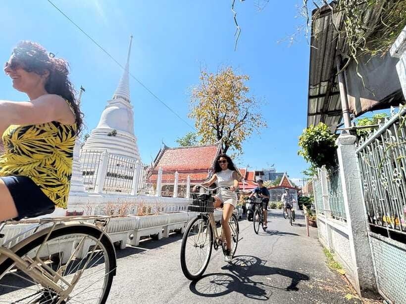 Bangkok: Bicycle Experiences and Longtail Boat Canal Cruise - Practical tips for a smoother ride