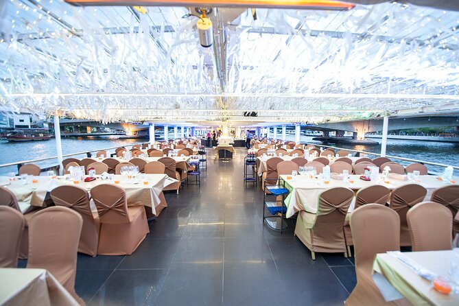 Bangkok Dinner Cruise on the Chao Phraya River - The wider river route and its smaller sights