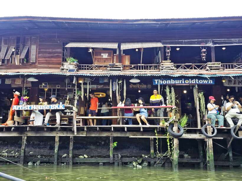 Bangkok Long Boat Canal a Big Buddha & Culture Markets Tour - Klong Bang Luang village and Baan Sillapin