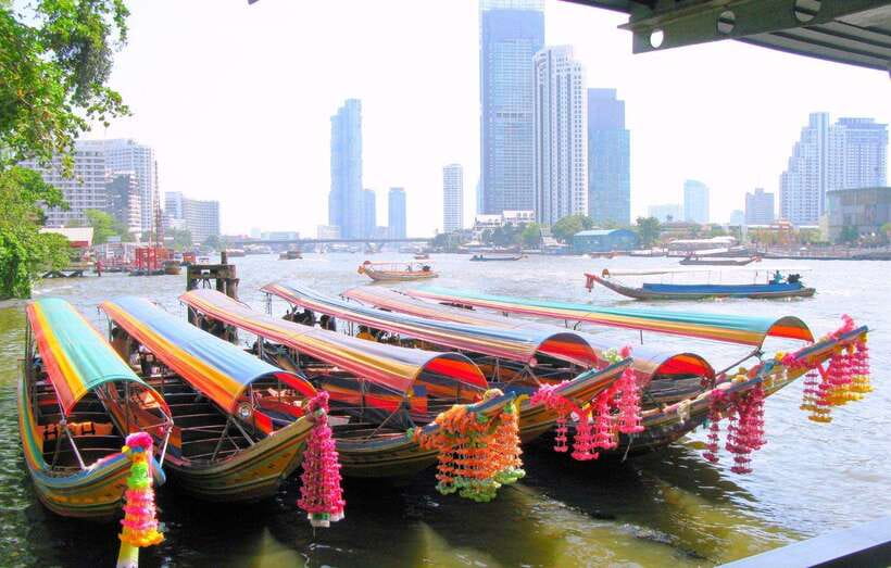 Bangkok: Longtail Boat Canal Cruise - Wat Paknam and Bangkok’s enormous Buddha