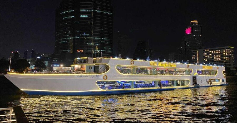 Bangkok: Viva Alangka Chao Phraya Dinner Cruise - Starting at Asiatique or Sathon Pier