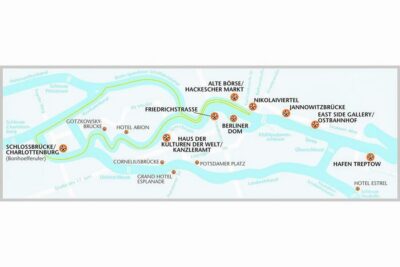 Boat Tour Along the River Spree