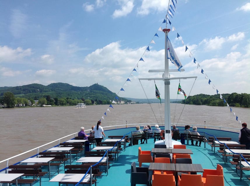 Bonn: 1.5-Hour River Cruise on the Rhine - Leaving Bonner Personenschifffahrt at Pier No. 9