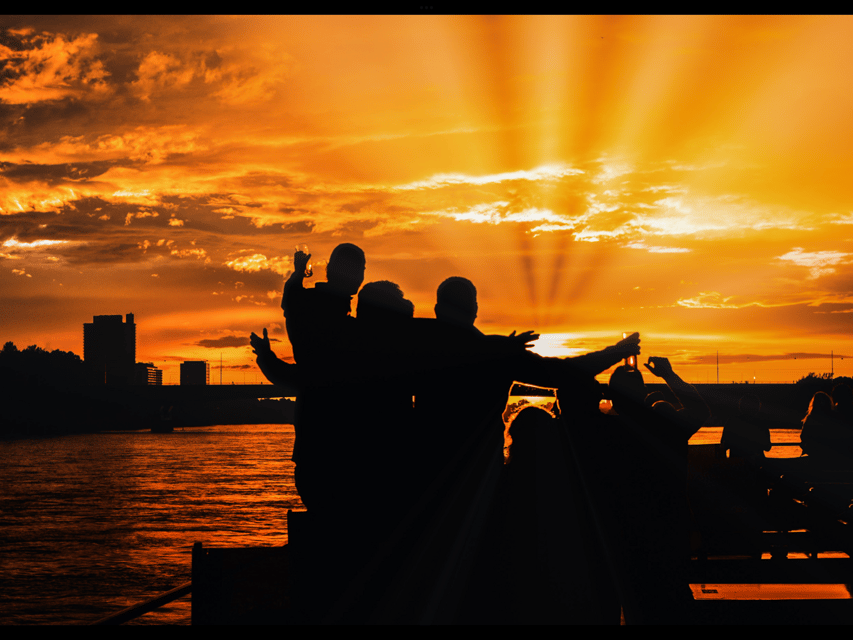 Bonn: Sunset Boat Tour on the Rhine - Starting at Alter Zoll and jetty 8