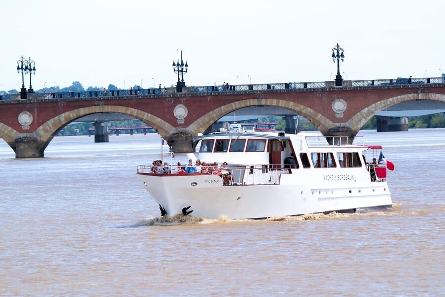 Bordeaux: River Garonne Cruise with Glass of Wine and Canelé - Cité du Vin and the wider river view