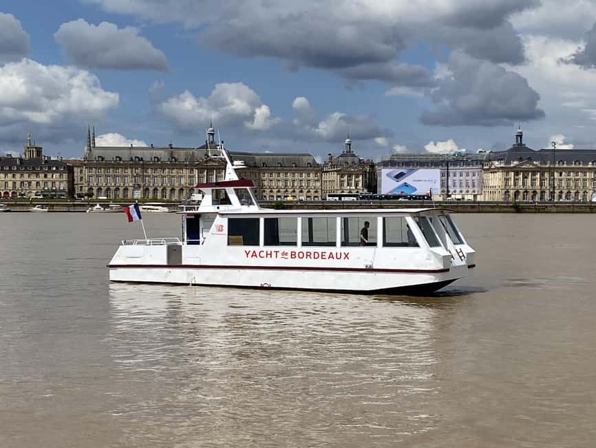 Bordeaux: River Garonne Cruise with Glass of Wine and Canelé - Rooftop seating, indoor comfort, and the bar