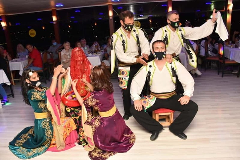 Bosphorus Dinner Cruise & Turkish Night with Live Shows - Arriving at Kabataş Dentur Pier