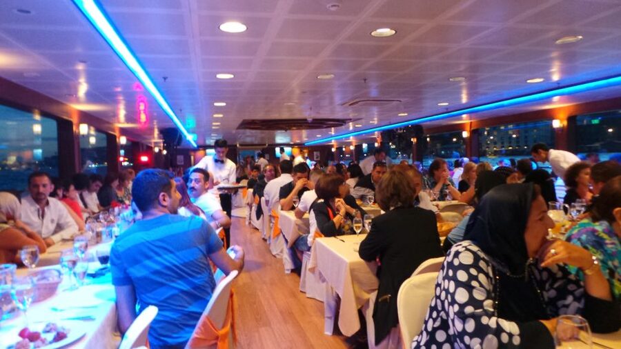 Bosphorus: Dinner Cruise with Live Performances Experience - What the 8:45 PM Bosphorus departure gives you