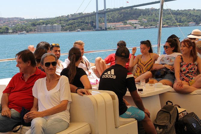 Bosphorus Luxury Lunch Cruise & Black Sea Swimming Experience - Asian-side palaces and old fortresses