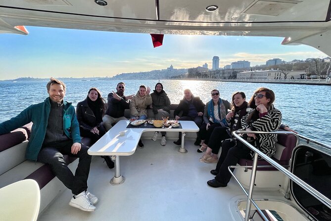 Bosphorus Yacht Cruise with Stopover on the Asian Side - (Morning or Afternoon) - Returning Past the Golden Horn