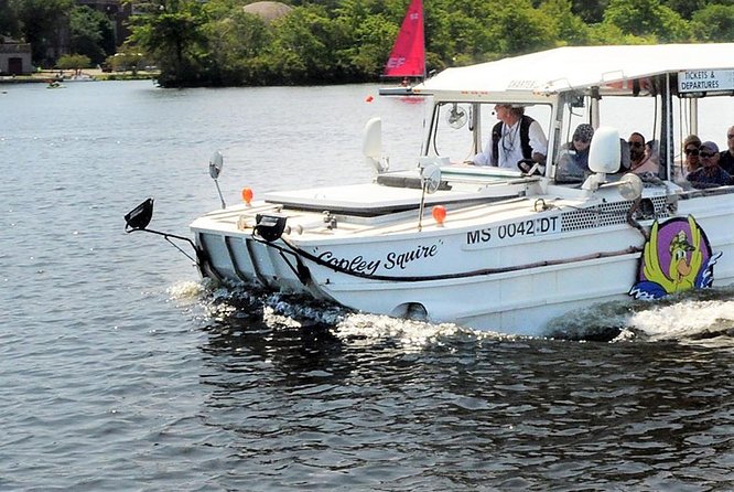 Boston Duck Boat Sightseeing City Tour with Cruise Along Charles River - The 20-minute Charles River ride