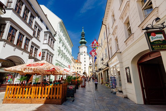 Bratislava Day Trip from Vienna With Catamaran Cruise on Danube - The Danube catamaran back to Vienna