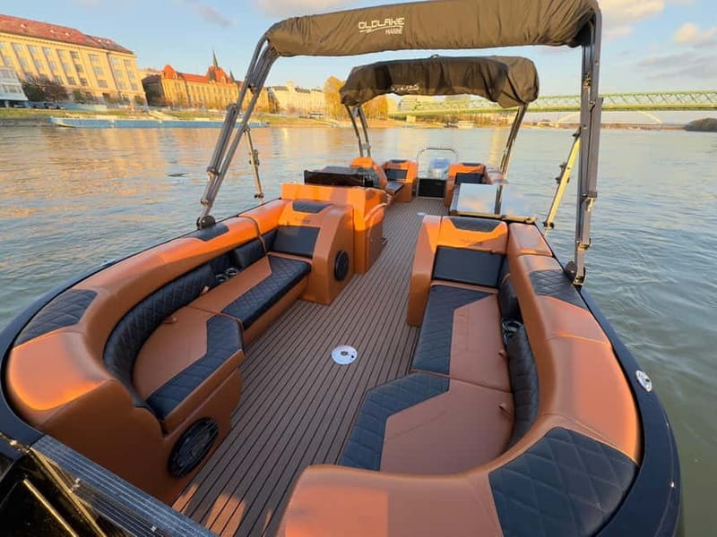Bratislava: Private Danube River Cruise with Drinks - From the HUMA-2 pontoon to open river views