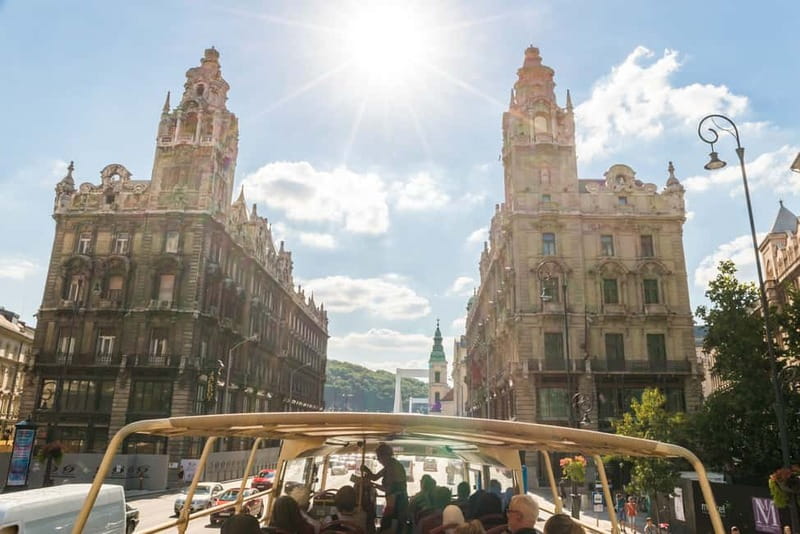 Budapest: Big Bus Hop-On Hop-Off Tour & Danube River Cruise - Buda Castle, Gellért Baths, and the riverfront