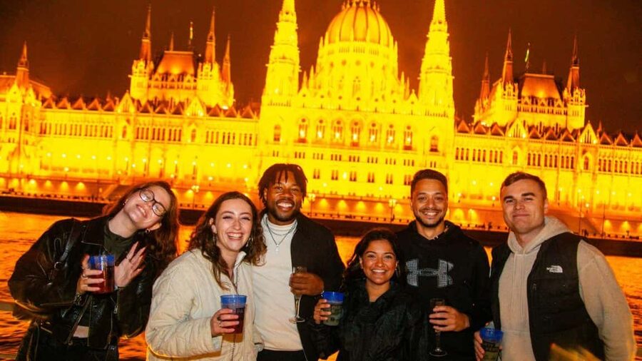 Budapest: Danube Beat Party Cruise with DJ & Drink Packages - The Danube route, from Parliament to Rákóczi Bridge