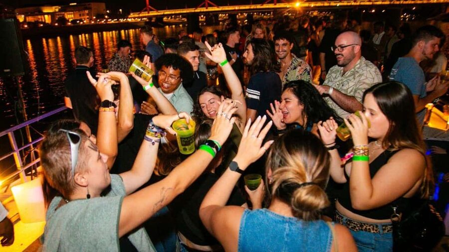 Budapest: Danube Beat Party Cruise with DJ & Drink Packages - What the boat party feels like