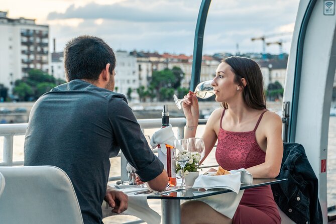 Budapest Danube River Candlelit Dinner Cruise with Live Music - Welcome drinks, wine, and the bar