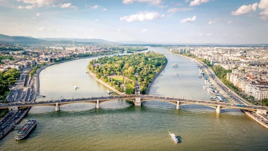 Budapest: Day or Night River Cruise on Panoramic Boat - The Southern Turn Toward Müpa Budapest