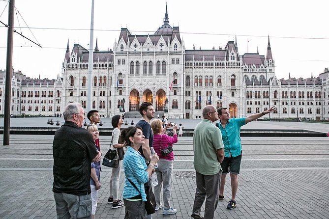 Budapest: Night Walking Tour with Danube River Cruise - Szabadsag Square and stories from Hungary’s past